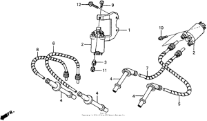 RVF750 Катушка зажигания