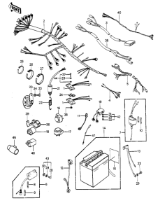 KZ1000 Электрика