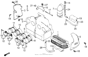 CB900 Воздушный фильтр
