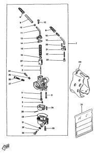 CW50RSX Карбюратор