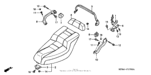 CN250 Сиденье