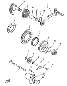YN50R Стартер