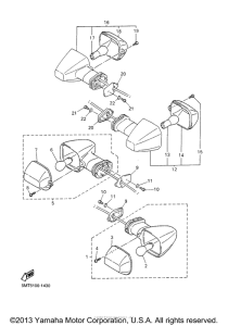 YZF-R6 Поворотники