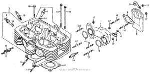 CM185 Головка цилиндров
