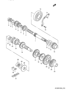 A100 Трансмиссия