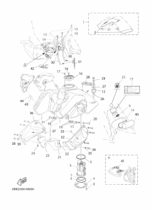 XT660Z (ABS) Tank fuel