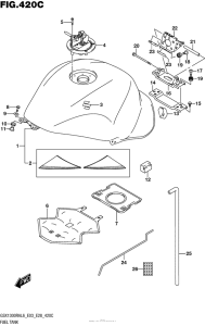 GSX1300R (ABS) Fuel Tank (Gsx1300Ral6 E33)
