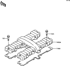 Z550 Крышка головки цилиндров