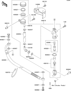  Задний торм цилиндр