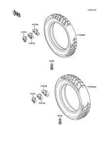 ZX1000 Покрышки