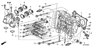 FSC600 (ABS) Головка цилиндров