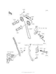 BR250 Распред вал