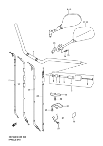 GSF650 (ABS) Руль