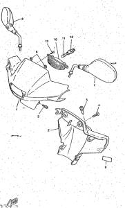 CW50RS Обтекатель 1