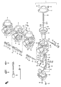 RF600 Carburetor assy