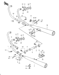 KZ1000 Глушитель