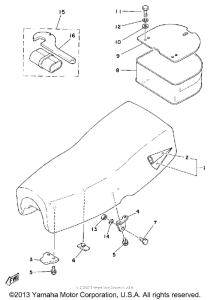 IT250G Сиденье