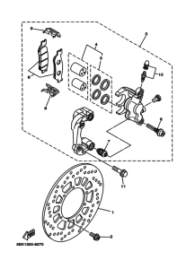 TW225E ﾌﾛﾝﾄﾌﾞﾚｰｷｷﾔﾘﾊﾟ