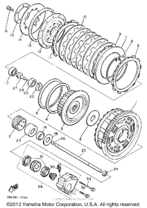 FJ1200AC Сцепление