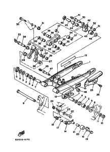 TY250 リヤアーム