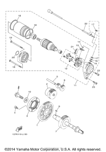 XV1900CT Стартер