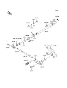 ZX1000 Переключатель передач