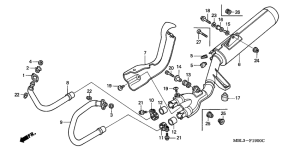 NT650 Глушитель