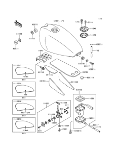 ZR550 Fuel tank(1 / 2)