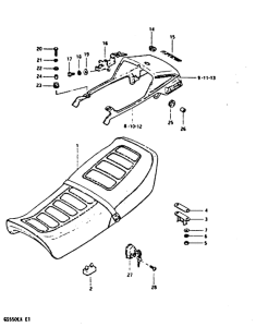GS550 Пружина