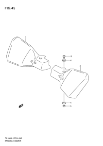 DL1000 Knuckle cover