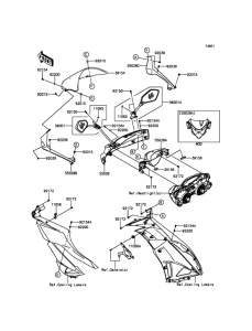 ZX600 Обтекатели