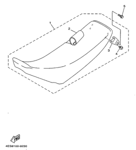 YZ80L Сиденье