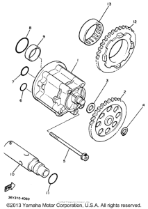 FJ1200SC Масляный насос