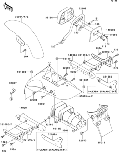 BN125 Fenders(1 / 2)