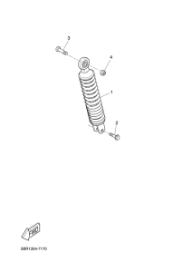 YQ50L Задняя подвеска