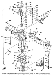 XT500F Карбюратор