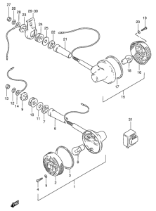 GN125 Поворотники