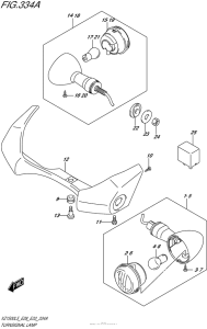 VL1500 Сигналы поворотов