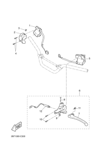 CW50N Handle switch & lever