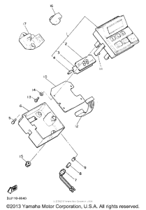 XVZ12DWC Панель приборов