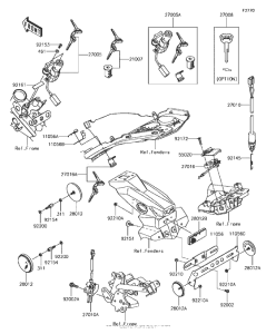 BR125 Замок зажикания