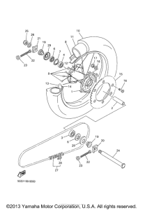 WR426FP Переднее колесо