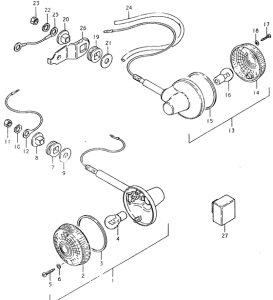 SP400 Поворотники
