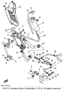 DT50A Radiator - hose