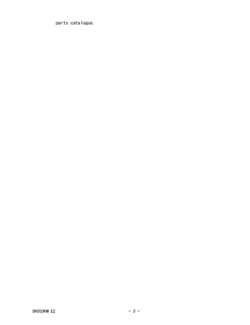 DR650 Catalog preface