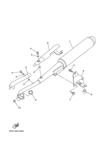 T105SE Выхлопная система