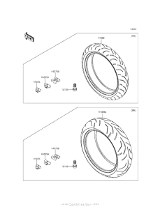 ZX1400 Покрышки