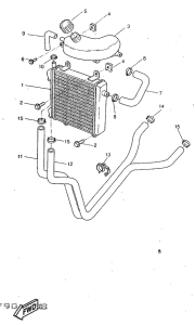 YQ50 Radiateur durits