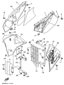  Side cover  /  oil tank