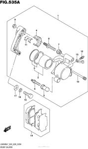 LS650 Передние тормоза